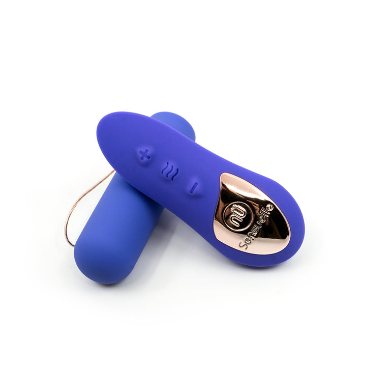 Nu Sensuelle blue Wireless Bullet Plus with remote control vibrator